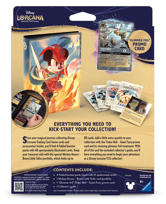 Collection Starter Set Fabled Disney Lorcana Trading Cards - 3