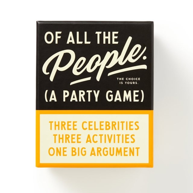 Of All The People Card Game - 1