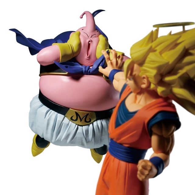 Majin Buu Vs Super Saiyan 3 Goku Match Maker Dragon Ball Z Banpresto Figurine - 3