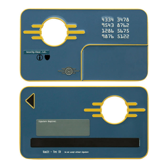 Fallout Limited Edition Vault Security Keycard Replica - 5