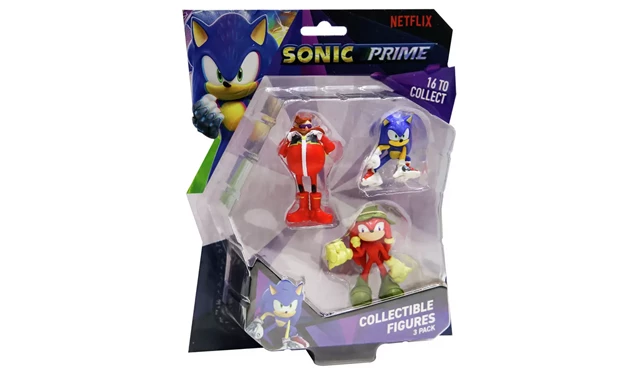 Sonic Prime Collectible Figure 3 Pack Assortment - 5