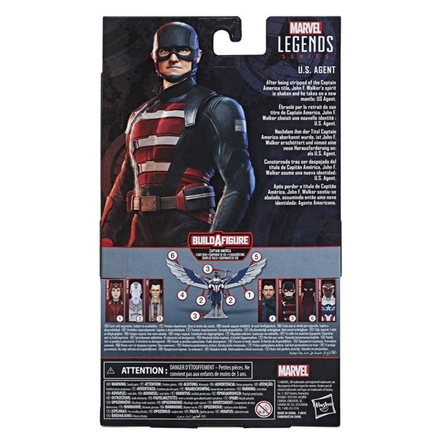 U.S. Agent: Marvel Legends Series Action Figure - 9