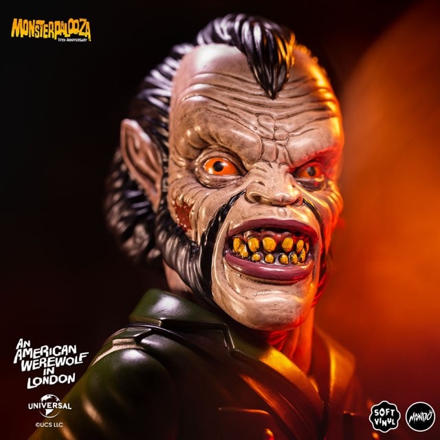 An American Werewolf In London Nightmare Demon Mutant 10" Mondo Soft Vinyl Figurine - 12