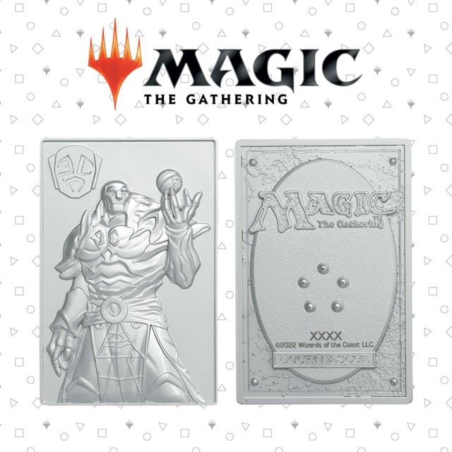 Magic The Gathering Limited Edition .999 Silver Plated Karn Metal Collectible - 1