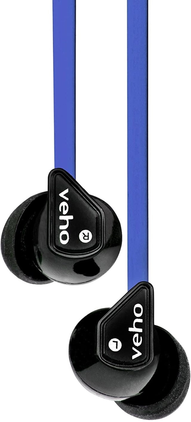 Veho Z1 Blue Earphones - 1