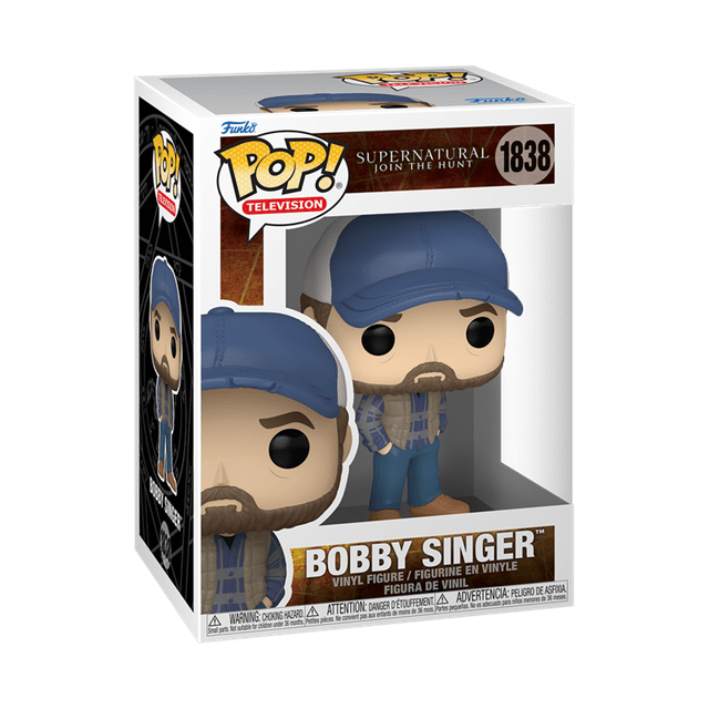 Bobby Singer 1838 Supernatural Funko Pop Vinyl - 2