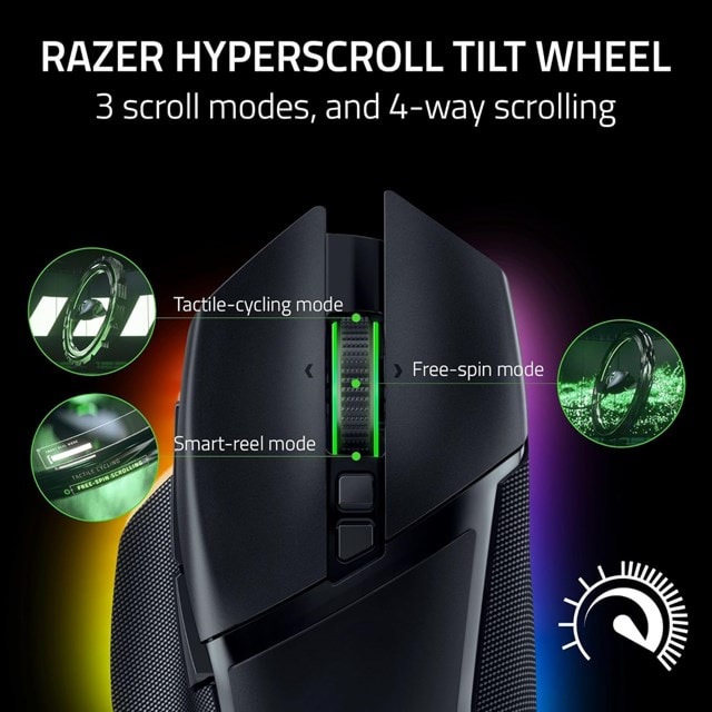 RAZER Basilisk V3 PRO RGB Wireless Optical Gaming Mouse - 2