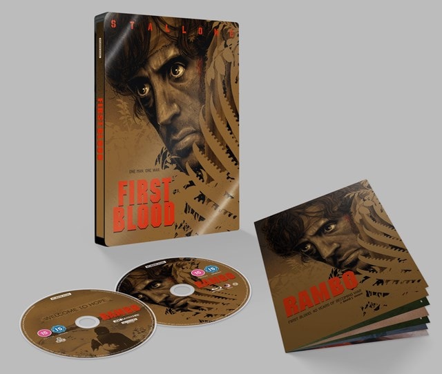 Rambo: First Blood 40th Anniversary Limited Edition 4K Ultra HD Steelbook - 1
