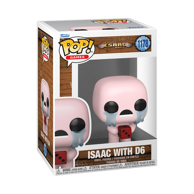 Isaac With D6 Dice 1178 The Binding Of Isaac Funko Pop Vinyl - 2