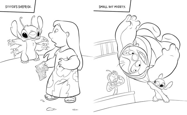 Stitch Epic Colouring Book - 5