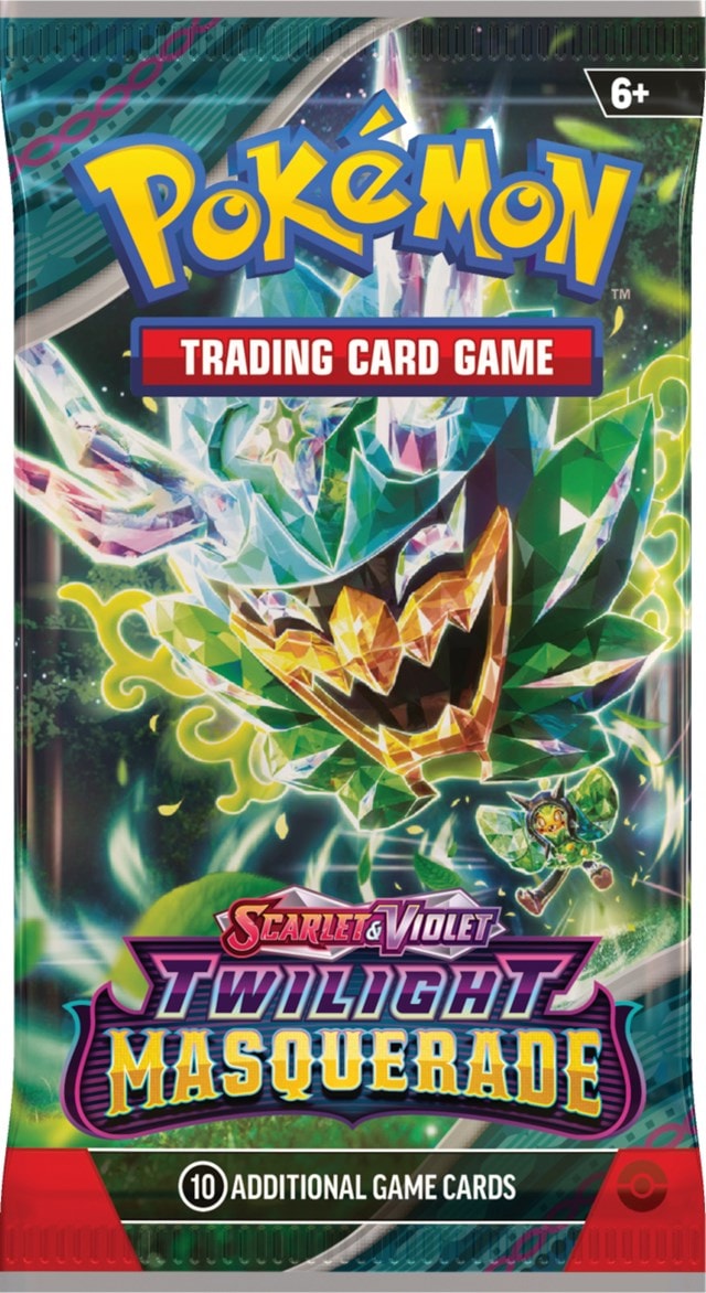 Twilight Masquerade Scarlet & Violet Booster Pack TCG Pokemon Trading Cards - 5