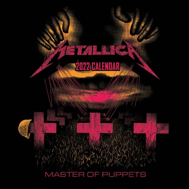 Metallica Square 2022 Calendar Calendars Free shipping over £20