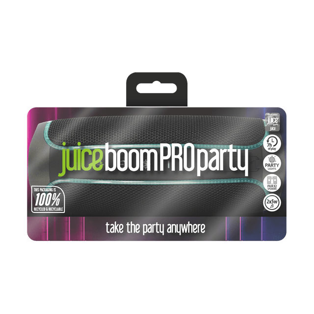 Juice Boom Pro Party Eco Black Bluetooth Speaker - 3