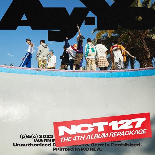NCT 127 the 4th Album Repackage 'Ay-yo' (B Ver.) - 2