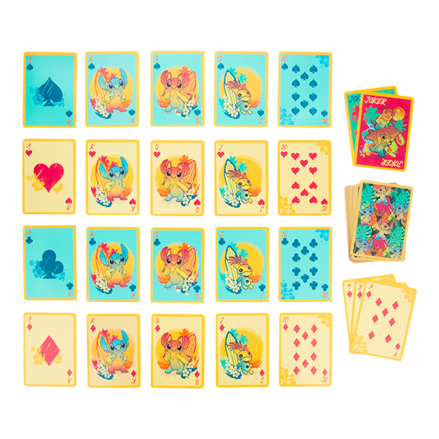 Stitch Lilo & Stitch Waterproof Playing Cards - 3