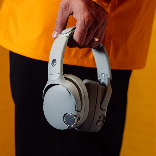 Skullcandy Crusher 1080 ANC Cement Grey Active Noise Cancelling Bluetooth Headphones - 9