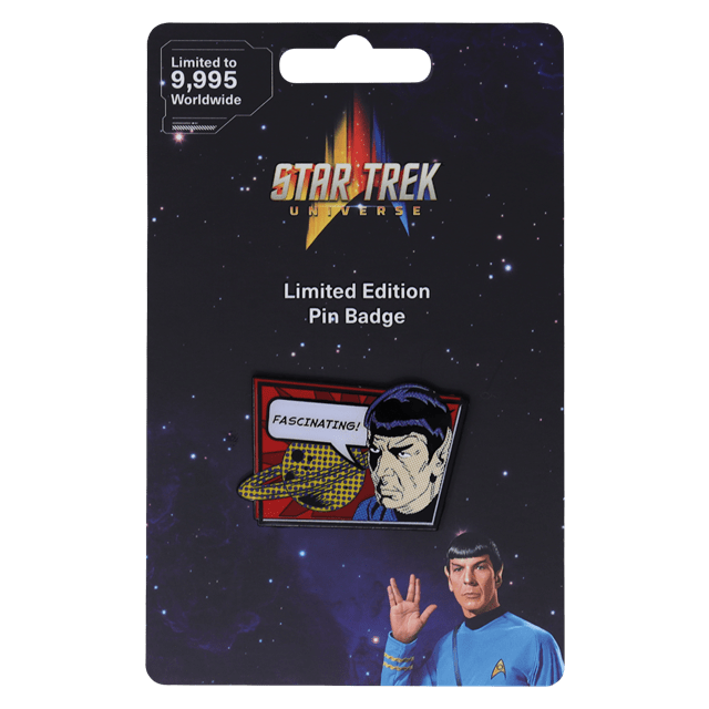 Star Trek Limited Editon Spock Pin Badge - 3