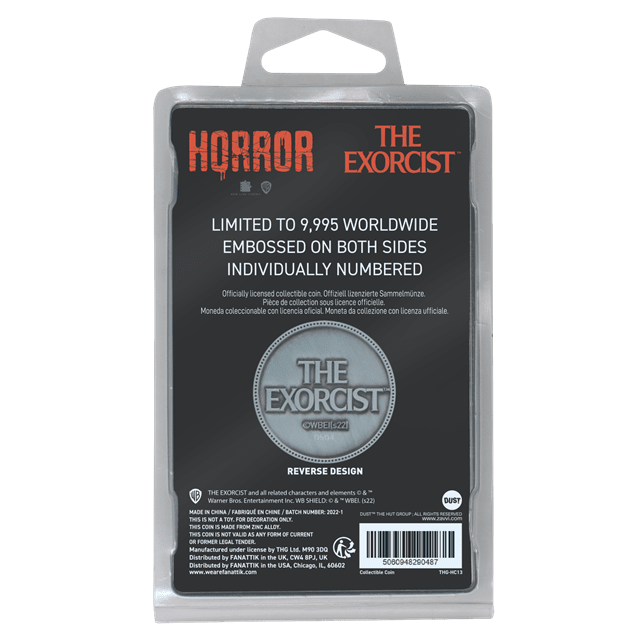 Exorcist Limited Edition Collectible Coin - 5