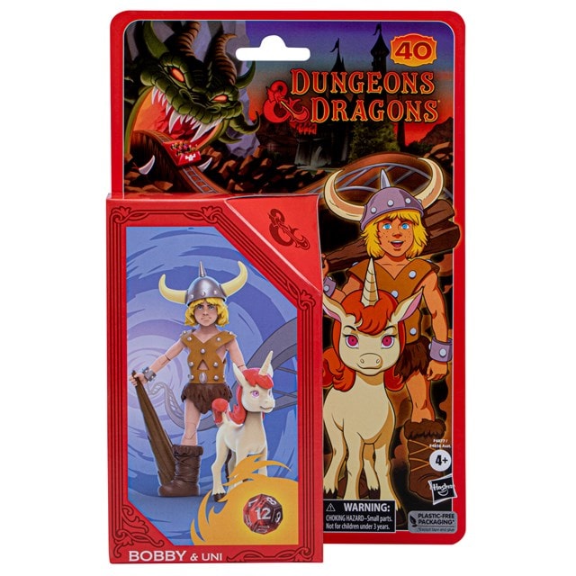 Bobby & Uni 2-Pack Hasbro Dungeons & Dragons Cartoon Classics Action Figures - 7