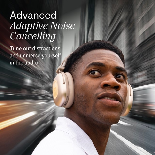 House Of Marley Positive Vibration Rebel Cream Active Noise Cancelling Bluetooth Headphones - 3