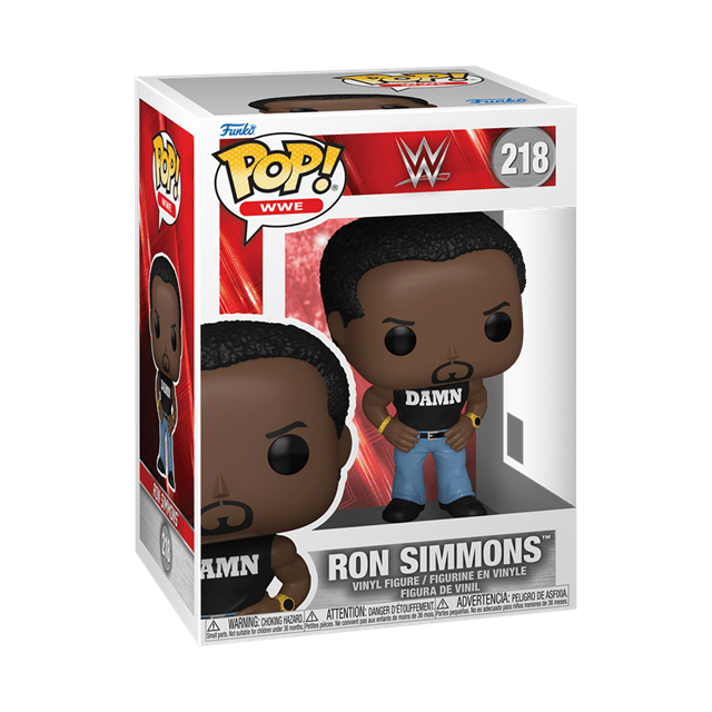 Ron Simmons 218 WWE Funko Pop Vinyl - 2