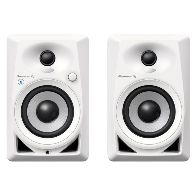 Pioneer DJ DM-40DBT White 4" Bluetooth Monitor Speakers - 2