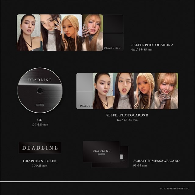 BLACKPINK 3rd Mini Album [DEADLINE] GRAY Ver. - 3