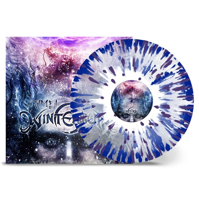Time I - Limited Edition Clear with Blue White Purple Splatter Vinyl - 1