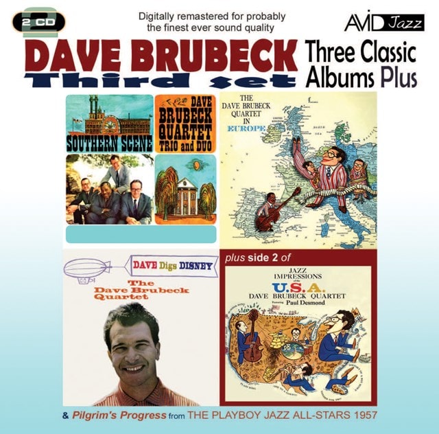 Three Classic Albums Plus: Southern Scene/In Europe/Dave Figs Disney/Jazz Impressions of USA - 1