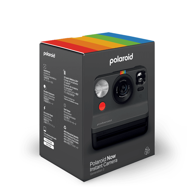 Polaroid Go Generation 2 Instant Camera - Black