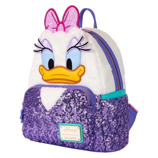 Daisy Duck Loungefly Plush Mini Backpack - 2