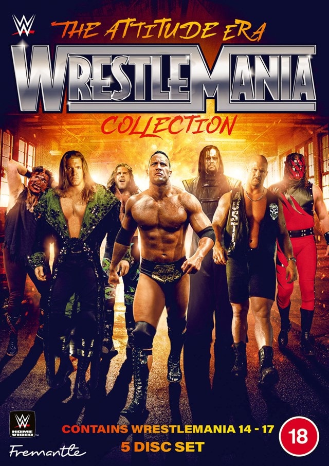 WWE: The Attitude Era Wrestlemania Collection | DVD Box Set | Free shipping  over £20 | HMV Store