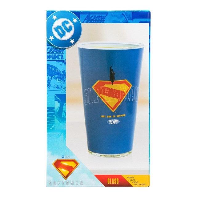 Superman Tapered Glass - 5