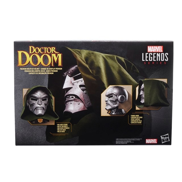 Doctor Doom Fantastic Four Marvel Legends Series Premium Collectable Roleplay Helmet - 24