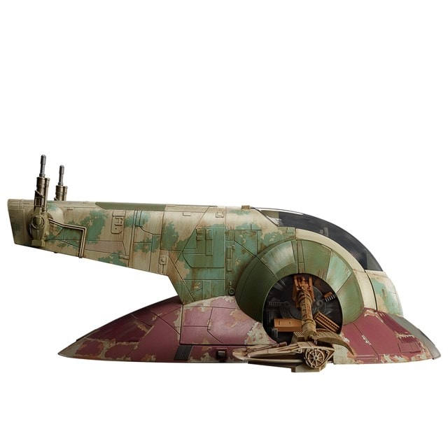 Boba Fett's Starship The Book of Boba Fett Star Wars Vintage Collection Vehicle With Figure & Stand - 21