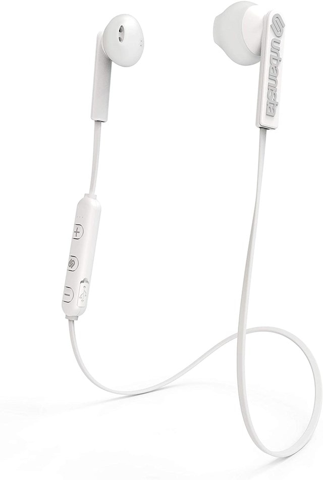 Urbanista Berlin Fluffy Cloud (White) Bluetooth Earphones - 1