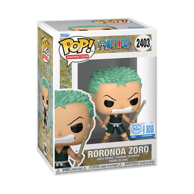 Kid Roronoa Zoro With Katana 2403 One Piece Limited Edition Pop Vinyl - 2