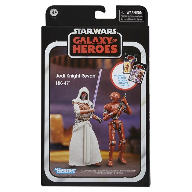 HK-47 & Jedi Knight Revan Star Wars The Vintage Collection Galaxy of Heroes Action Figures 2-Pack - 34