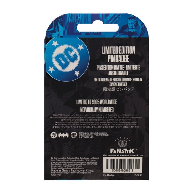 Gotham City Guardian Batman Pin Badge - 4
