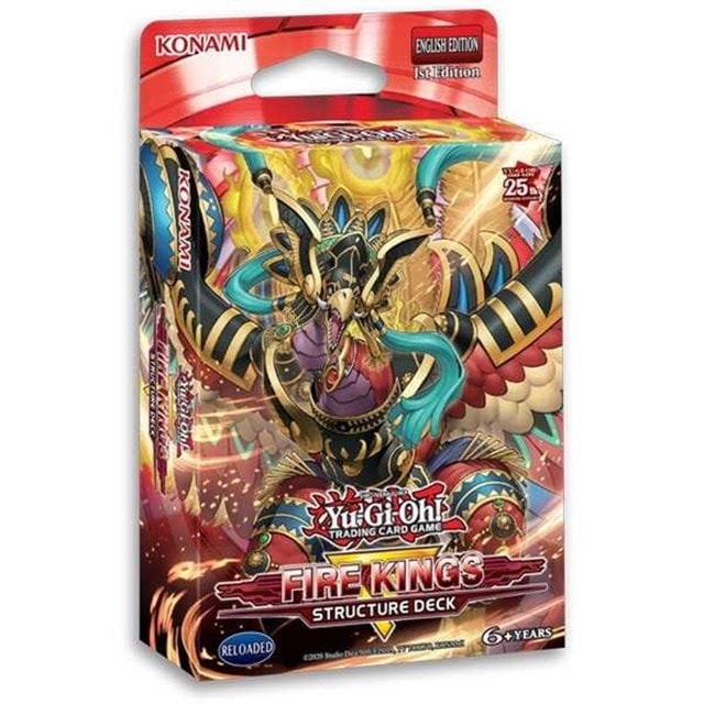 Structure Deck Revamped Fire Kings TCG Yu-Gi-Oh! Trading Cards - 1