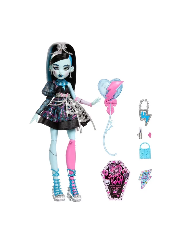 Frankie Stein Scary Sweet Birthday Monster High Mattel Doll - 2