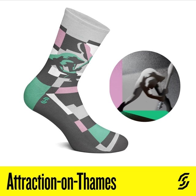 Clash: Attraction On Thames Socks - 3