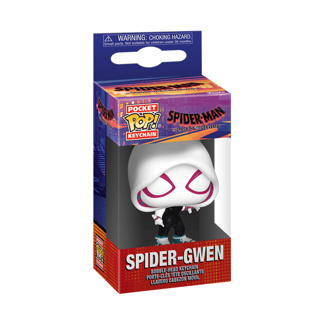 Spider-Gwen Spider-Man Across The Spider-Verse Pop Vinyl Keychain - 2