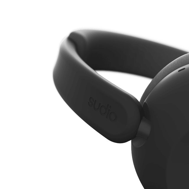 Sudio K3 ANC Black Active Noise Cancelling Bluetooth Headphones - 4