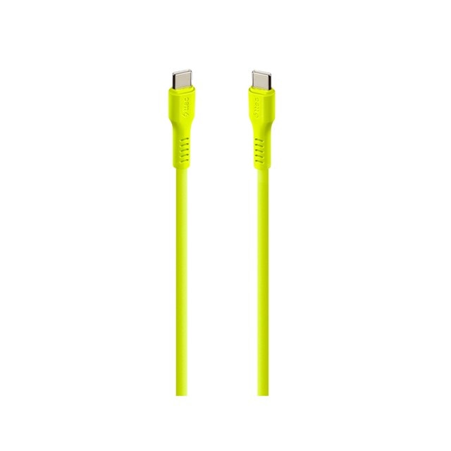 Ttec Neon Yellow USB-C to USB-C 60W Cable 1.2m - 3