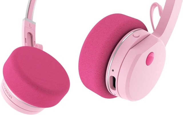 Mondo By Defunc Freestyle On Ear Pink Bluetooth Headphones - 3
