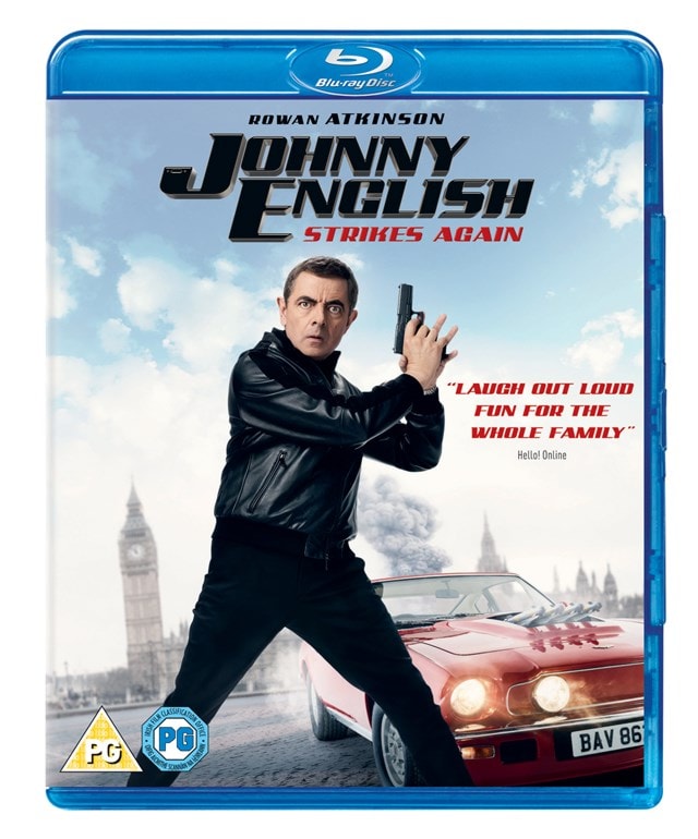 Johnny English Strikes Again | Blu-ray | Free shipping over £20 | HMV Store