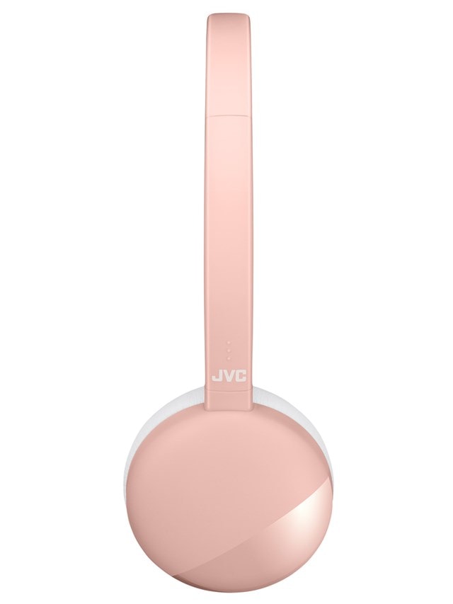 JVC Flats HA-S22W Pink Bluetooth Headphones - 3