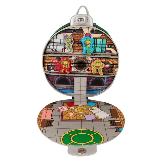 Classic Teenage Mutant Ninja Turtles TMNT Loungefly Mini Backpack - 2