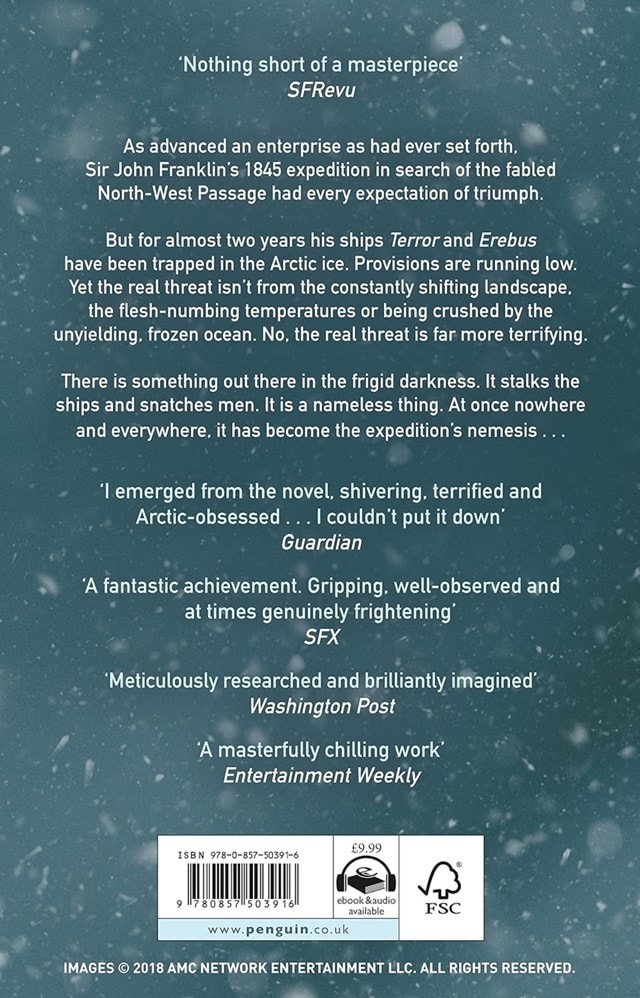 The Terror Paperback By Dan Simmons - 2